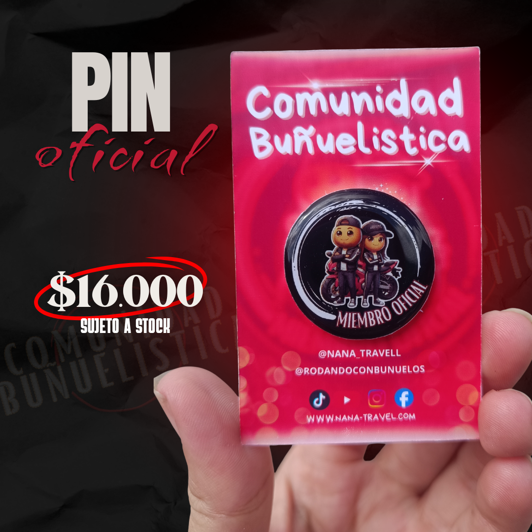 PIN MIEMBRO OFICIAL